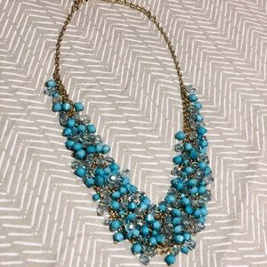 Blue/ Turquoise short necklace